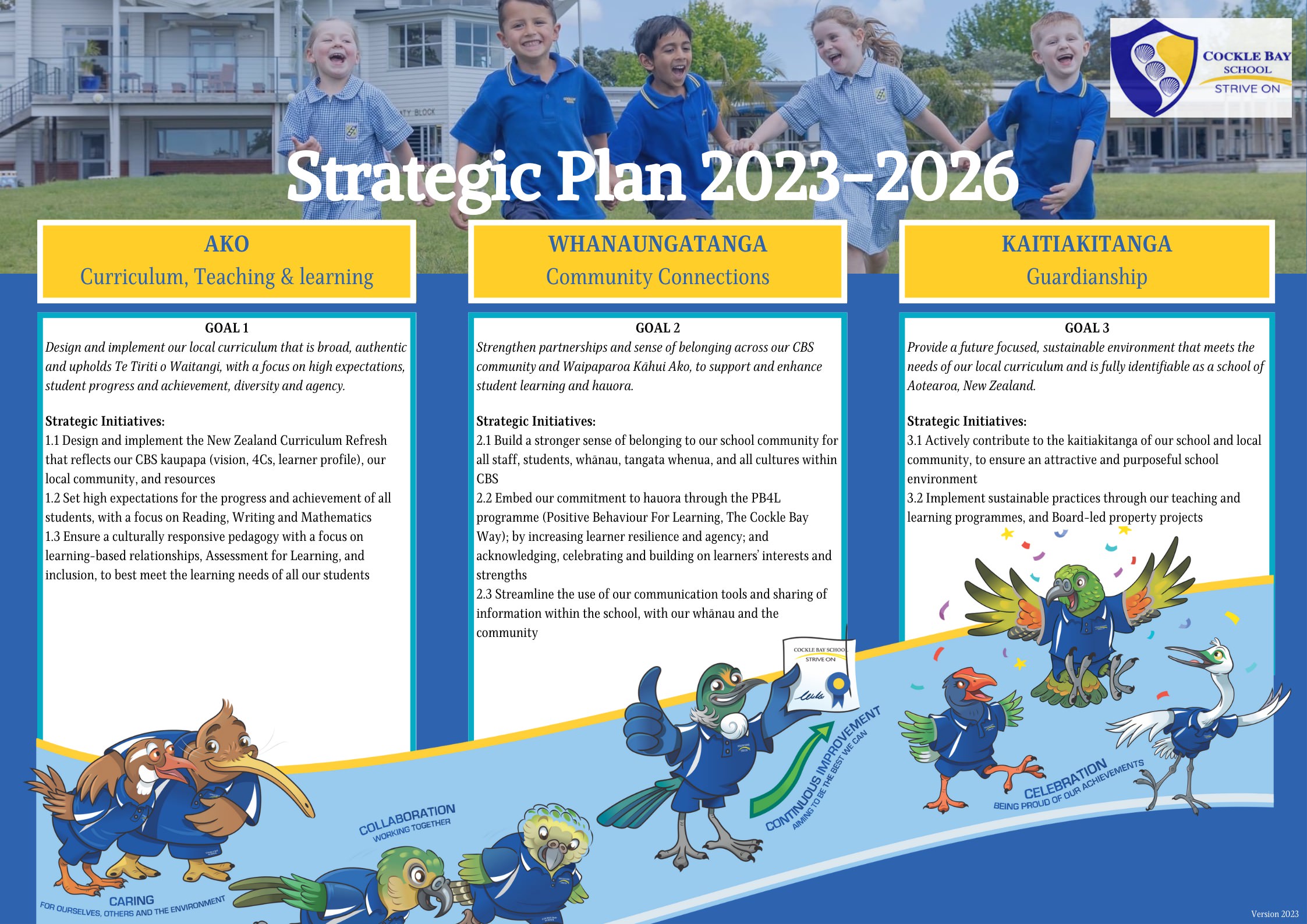 STRATEGIC PLAN 2023 - 2026
